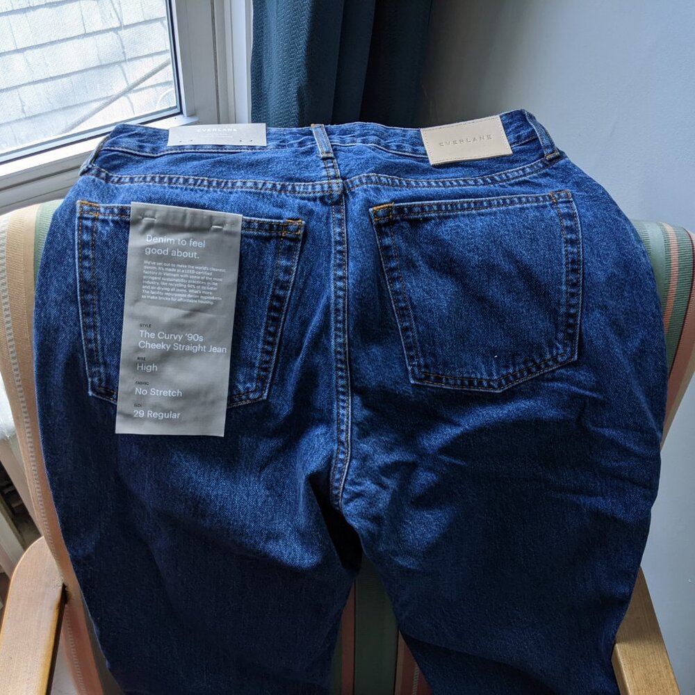 Everlane Curvy 90s Cheeky Jean NWT - Picture 2 of 4